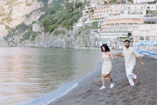 1 Hour Private Photoshoot in Positano - Portraits, stairs, and sea-view angles around the church area