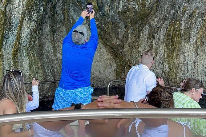 All-Inclusive Capri Boat Tour with City Visit from Positano - Faraglioni rocks, Malaparte-style views, and Capri myths