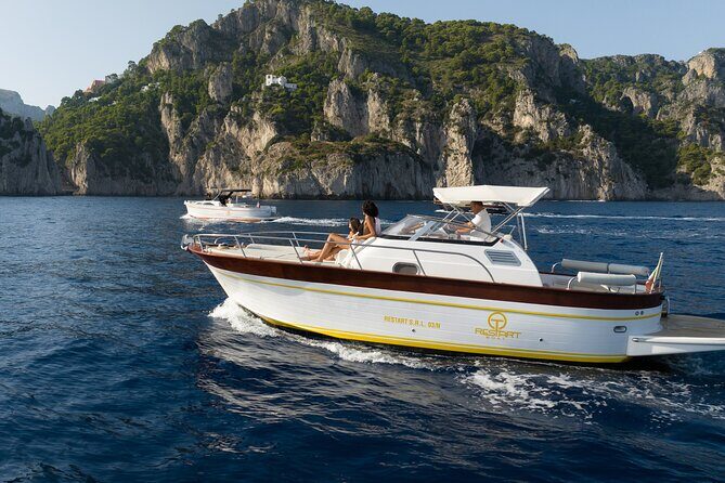 Capri and Amalfi Coast tour departing from Positano - Grotta Bianca: The Quiet Capri Cave Moment From the Water
