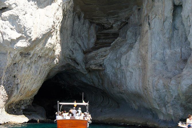 Capri & Blue Grotto Small Group Full-Day Boat Tour from Positano - Positano Check-In: Orange Cassiopea on Spiaggia Grande