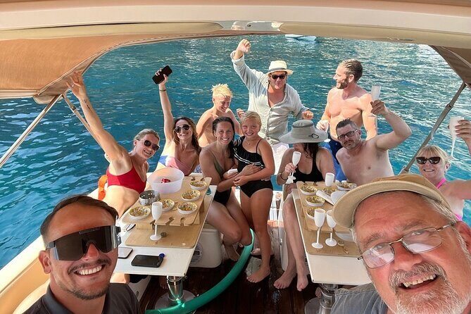 Capri Premium Private Boat Tour + City Visit - Punta Carena lighthouse: where you actually watch the sunset