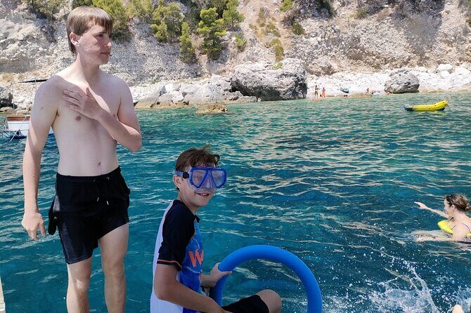 Capri Premium Private Boat Tour + City Visit - Grotta Verde: where emerald light changes the whole mood