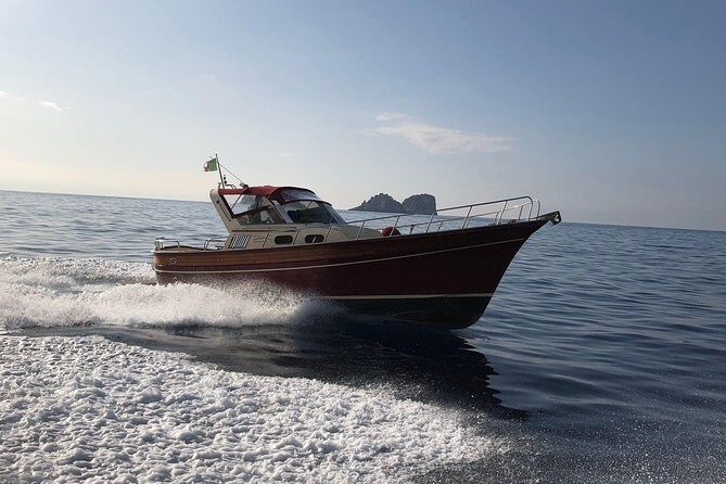 Capri Private Boat Excursion from Positano - From Positano pier to Punta Campanella Marine Park