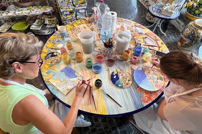 Ceramic Class in Positano 2 hours workshop - Inside Ceramica Assunta Positano: Who Teaches and How the Class Moves