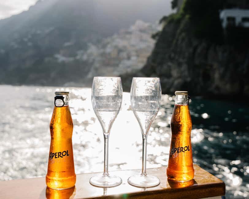 From Positano: Amalfi Coast Sunset Cruise - Group Tour - A 1.5-hour sunset plan that fits Positano days