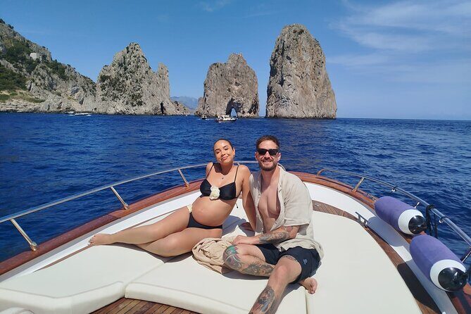 From Positano : Elite Capri Boat Day Free Bar, Brunch & City Walk - Getting onto the water: Positano’s Spiaggia di Marina Grande start