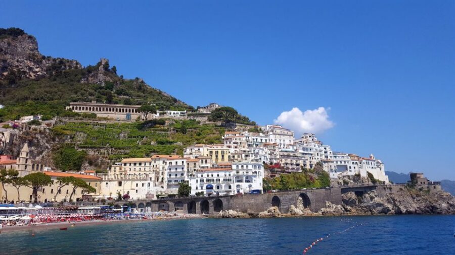 From Positano: Half-Day Amalfi Coast Boat Tour & Snorkeling - Amalfi and Atrani From the Waterline
