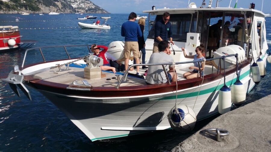 From Positano, Praiano, or Amalfi: Capri Full-Day Boat Tour - Swimming stops: crystal water plus real comfort on board
