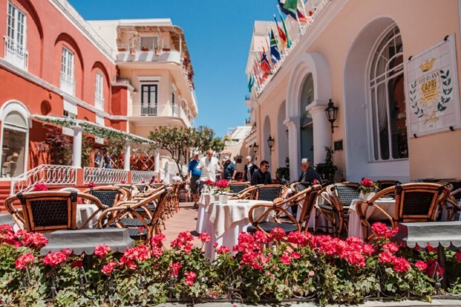 From Positano: Sorrento Coast & Capri Full-Day Trip by Boat - Food, drinks, and limoncello: the onboard touchpoints