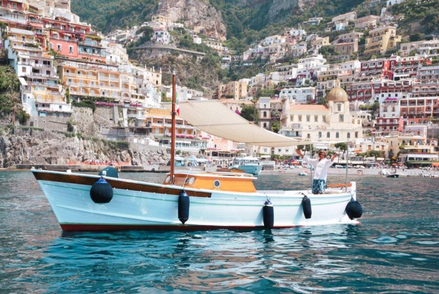 From Praiano or Positano: Full-Day Boat Tour to Amalfi Coast - Conca dei Marini and the Emerald Grotto: optional, extra, and weather-first