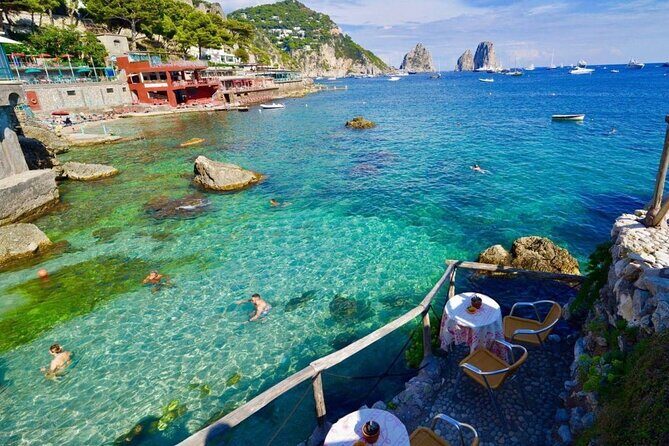 Full Day Private Boat Tour to Capri from Positano - Faraglioni and Quick-Photo Stops: The Iconic Rocks, Seen Close