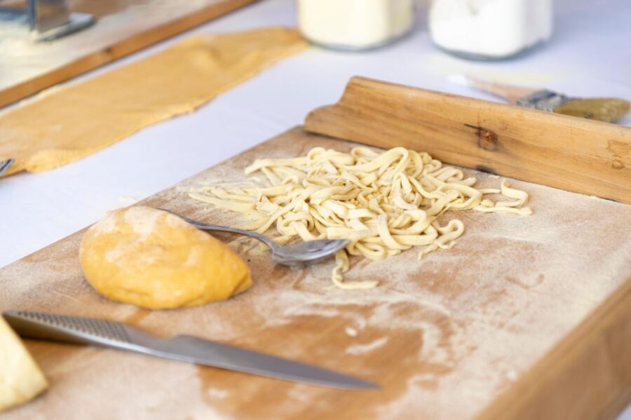 Pasta & Tiramisù: Cook, Lunch & Beach Day in Amalfi Coast! - What You Actually Cook: Bruschetta, Ravioli, Tagliatelle, Tiramisù