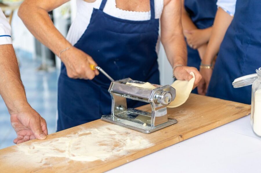 Pasta & Tiramisù: Cook, Lunch & Beach Day in Amalfi Coast! - Drinks, Tasting Lunch, and the Amalfi View Timeline