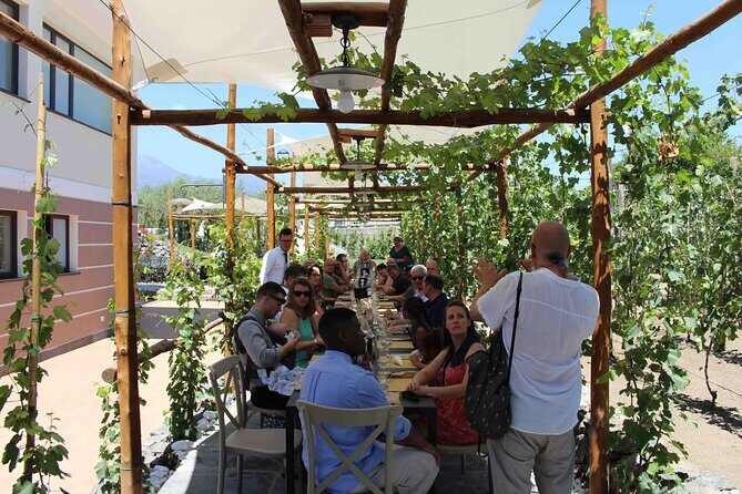 Pompeii Wine Tasting Tour from Positano - Wine tasting style and lunch food: what you should expect