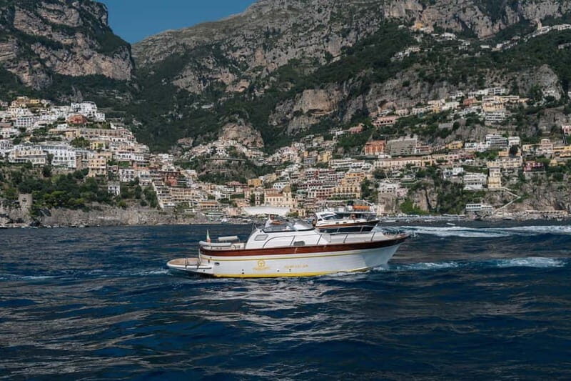 Positano: Amalfi Coast & Emerald Grotto Private Boat Tour - The Amalfi Coast parade: Montepertuso, Nocelle, and Vettica Maggiore from sea level