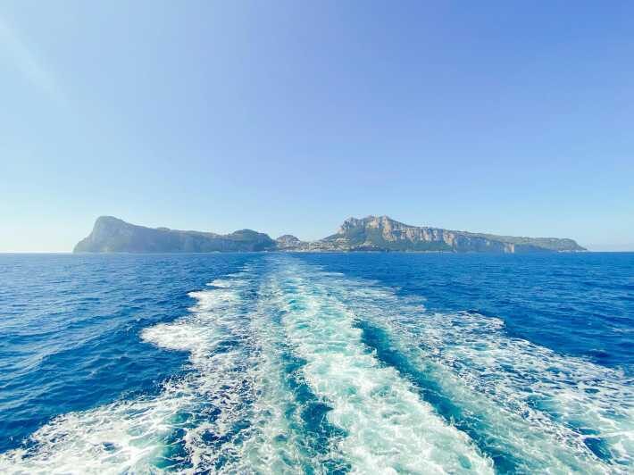 Positano: Capri and Blue Grotto Shared Boat Tour with Drinks - Blue Grotto entry: what you’ll see and why going early helps