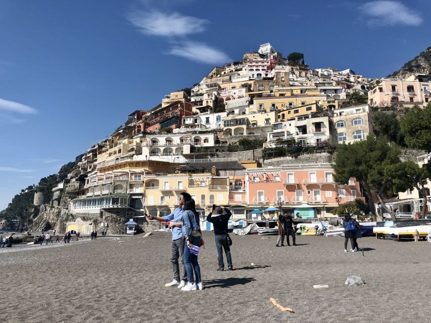 Positano: Old Town Walking Tour with Archaeologist Guide - Fornillo Beach and the views: more Positano, less crowding