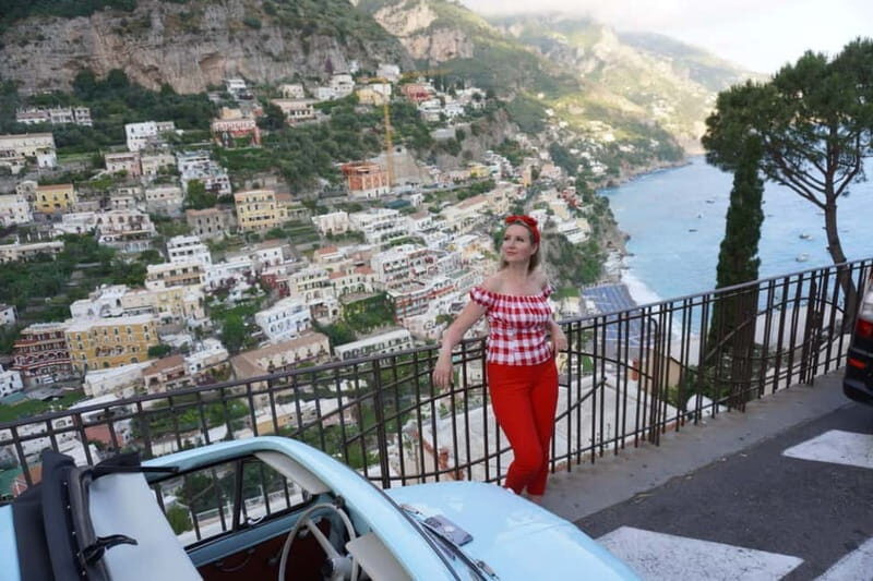 Positano/Praiano: Iconic Fiat 500 Private Amalfi Coast Tour - Price check: $308.14 per group up to 2, and what value looks like