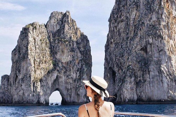 Positano , Praiano to Capri private boat tour - Capri by Boat: Faraglioni, the Arch of Good Luck, and the Cave Stops