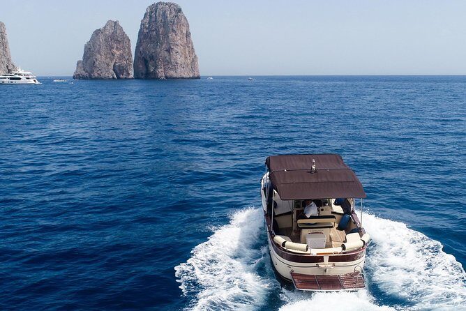 Positano to Capri Private Boat Tour – Scenic Mediterranean Cruise - Blue Grotto and White Grotto: magical, but timing can control everything