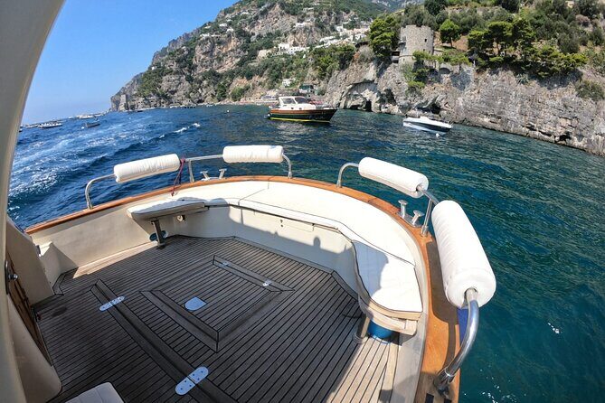 Private Amalfi Coast Boat Tour from Positano: Swim & Explore - Fiordo di Furore: film spots, cliff-diving fame, and photo time