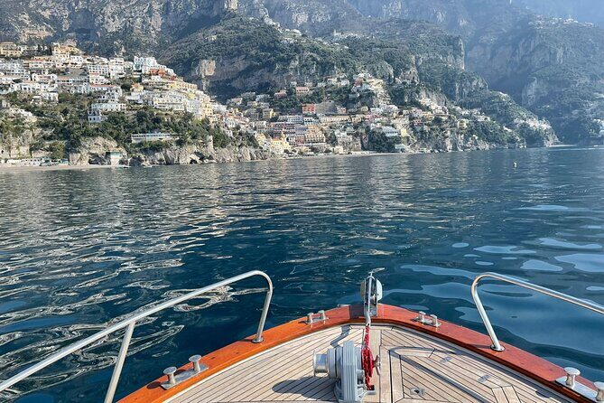 Private Amalfi Coast Boat Tour from Positano: Swim & Explore - Amalfi Coast town time: Duomo views, Cartiera, and lemoncello tasting