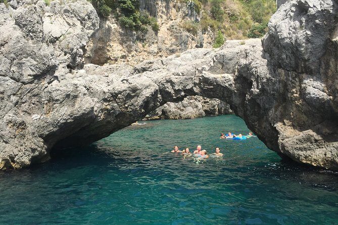 Private Amalfi Coast Boat Trip from Positano, Praiano or Amalfi - Furore Fjord With a Bridge: Diving Competition and Film Trivia