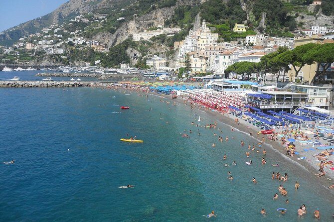 Private Amalfi Coast Mini-Motor Boat Excursion from Amalfi Coast Towns - From the watchtowers to the coves: what you see along the coast