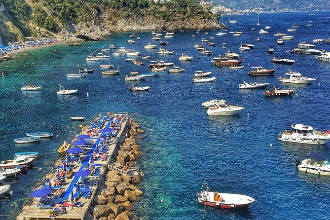 Private Amalfi Coast Mini-Motor Boat Excursion from Amalfi Coast Towns - Amalfi on foot: St. Andrew’s Cathedral and sweet stops