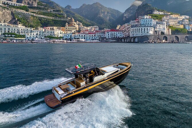 Private Amalfi Coast Sunset Boat Tour - Amalfi Coast stop: more anchored time and sunset light