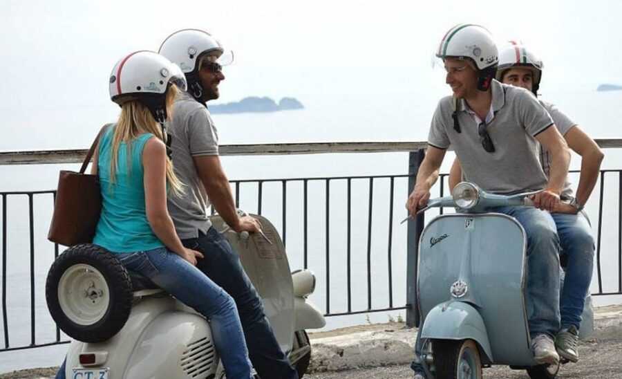 Private Amalfi Coast Tour by Vespa - Self driven option - The lemon and coffee break: what Delizia al limone actually adds