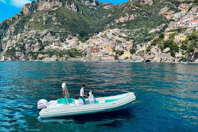Private Boat Tour: 90 minutes in Amalfi Coast with snacks and drinks - Starting at Cala Marinai Brasserie: Dock Time With Less Stress
