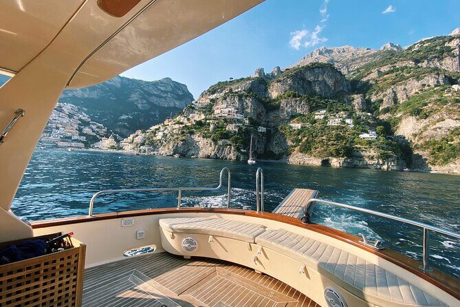 Private boat tour along Amalfi Coast - Maiori finale: Pandora’s grotto and a last swim plus aperitivo