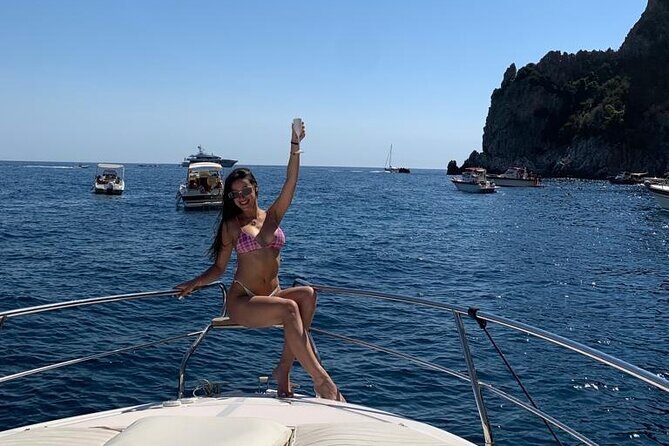 Private Boat Tour Costiera Amalfitana e Capri Esposito 28 Luxury - Grotta dello Smeraldo plus an Amalfi center walk
