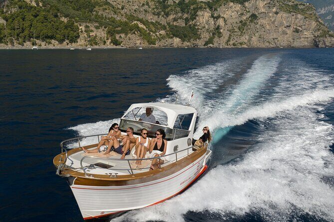 Private Boat Tour To Capri Departing From Positano - Marina Piccola and Capri town: swimming plus a real island walk