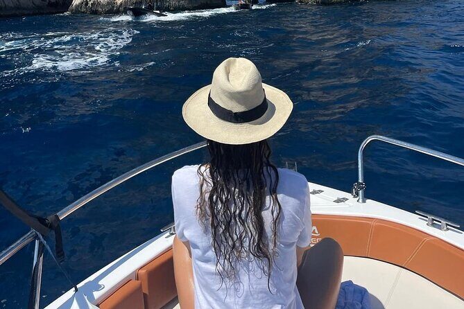 Private Day Boat Trip to Capri and Blue Grotto from Positano - Capri’s Natural Arch and Faraglioni: bathroom time, photo time, then off again