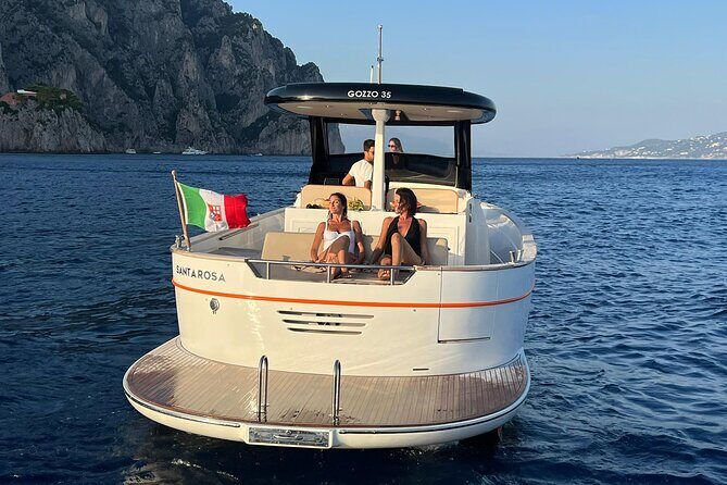 Private Full Day Capri Tour by Boat from Positano - Boarding, Towels, Drinks, and Boat Comfort That Actually Helps