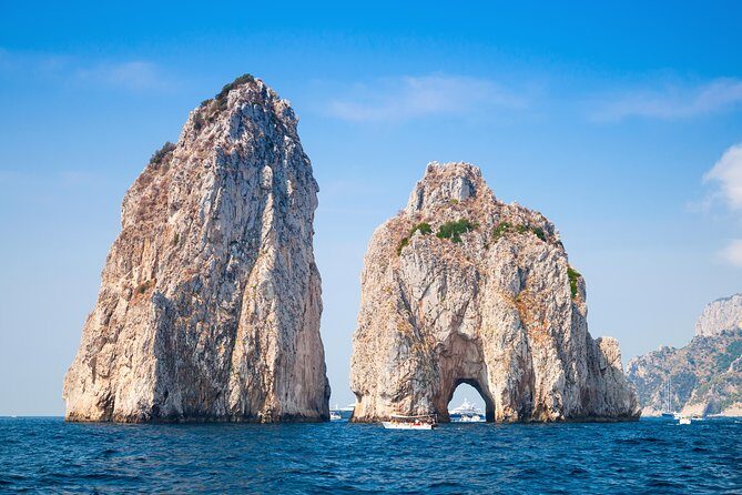 Private Tour: Amalfi Coast to Capri Cruise - Faraglioni and the grotto route: White and Green seen from the best angle