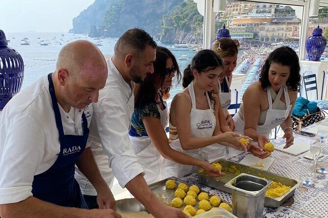 Rada Rooftop Cooking Class in Positano - Chef Andreajn Ruggiero and the private-group feel