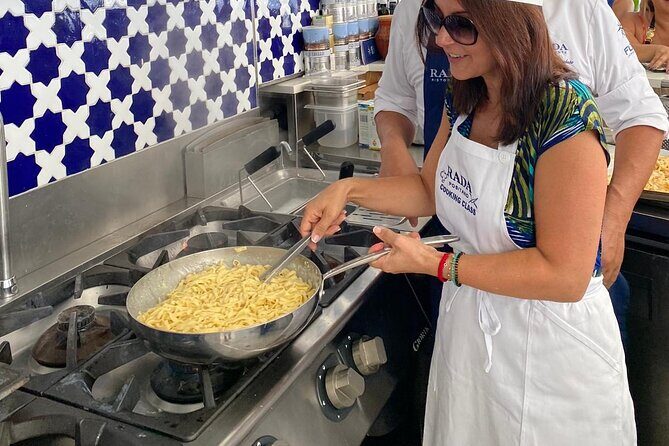 Rada Rooftop Cooking Class in Positano - Weather and comfort: the one potential catch