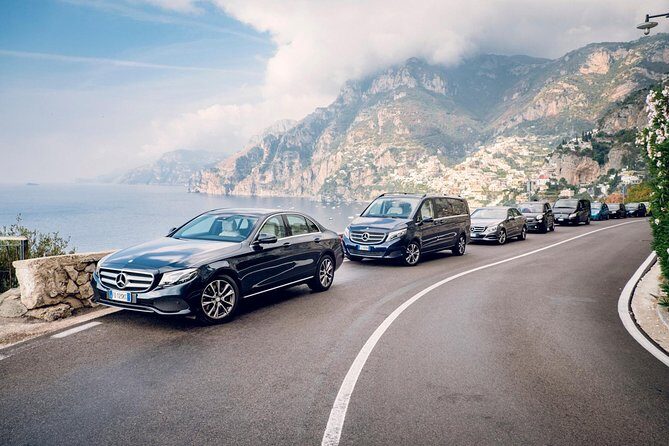 Transfer Naples - Positano - Price and value: $301.03 for up to 2 people